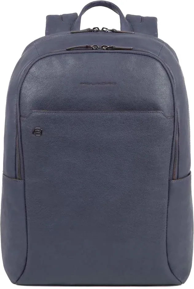 Рюкзак Piquadro Black Square CA4762B3/BLU4 темно-синий натур.кожа, 22.8 л - фото 1