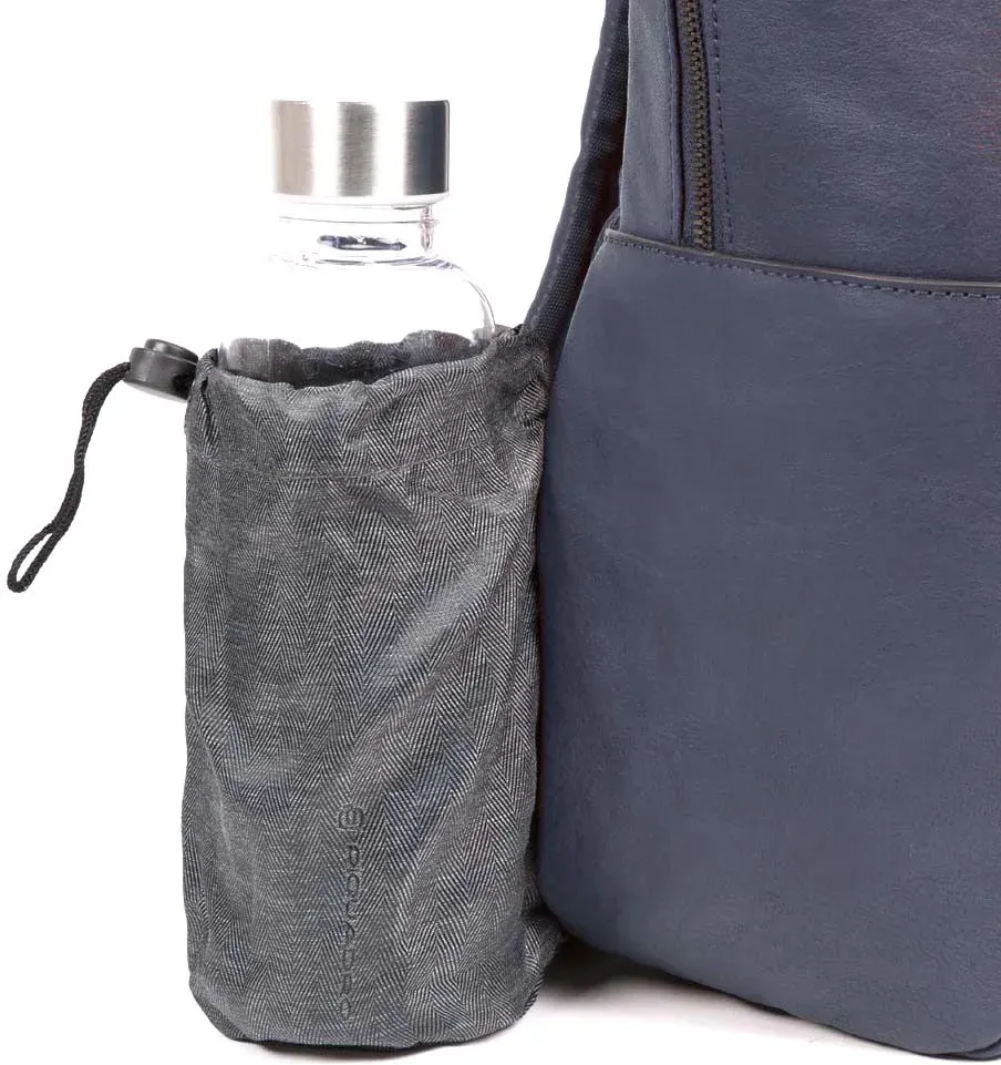 Рюкзак Piquadro Black Square CA4762B3/BLU4 темно-синий натур.кожа, 22.8 л - фото 3