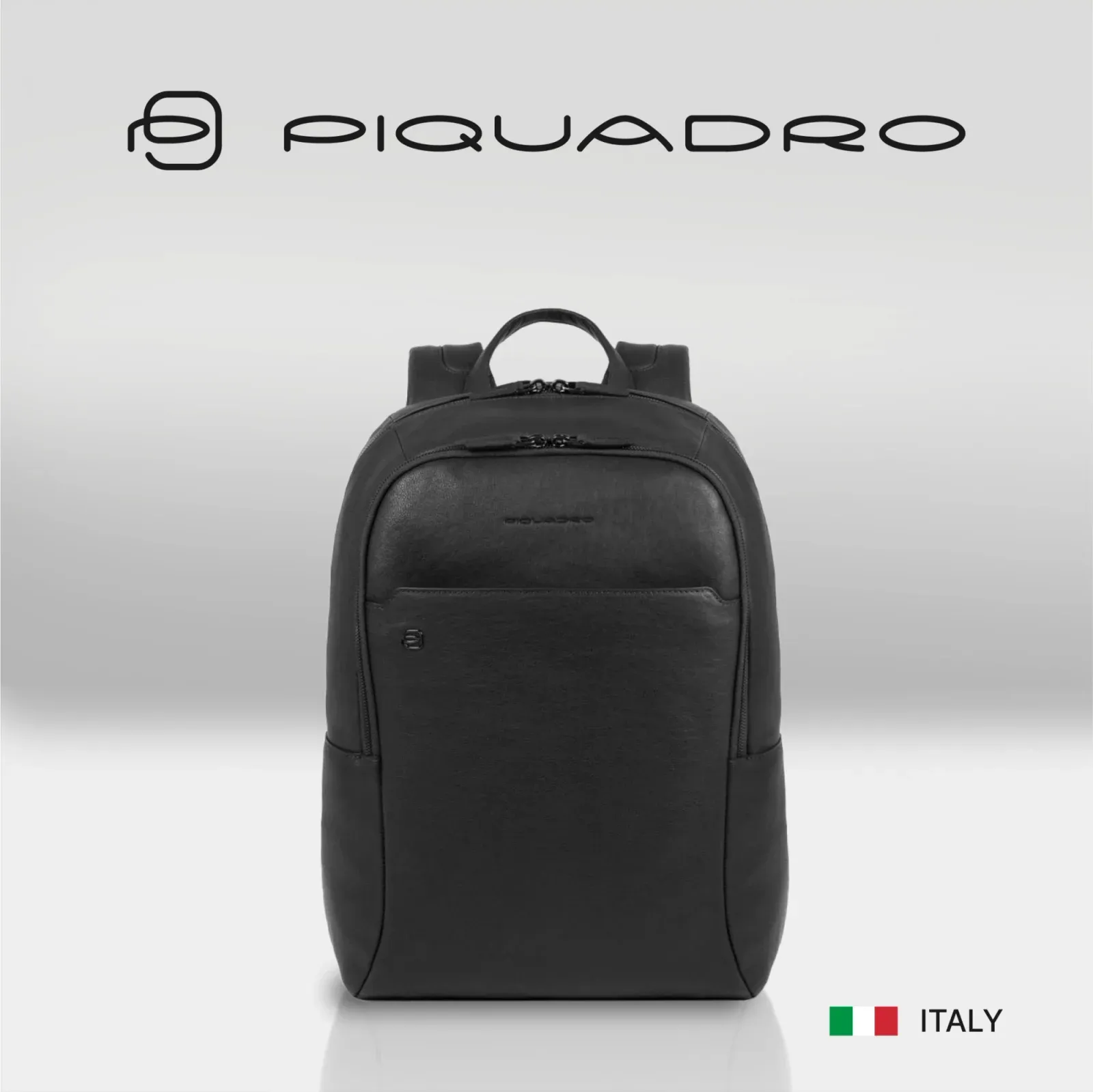 Рюкзак Piquadro Black Square CA4762B3/N черный натур.кожа, 22.8 л - фото 2
