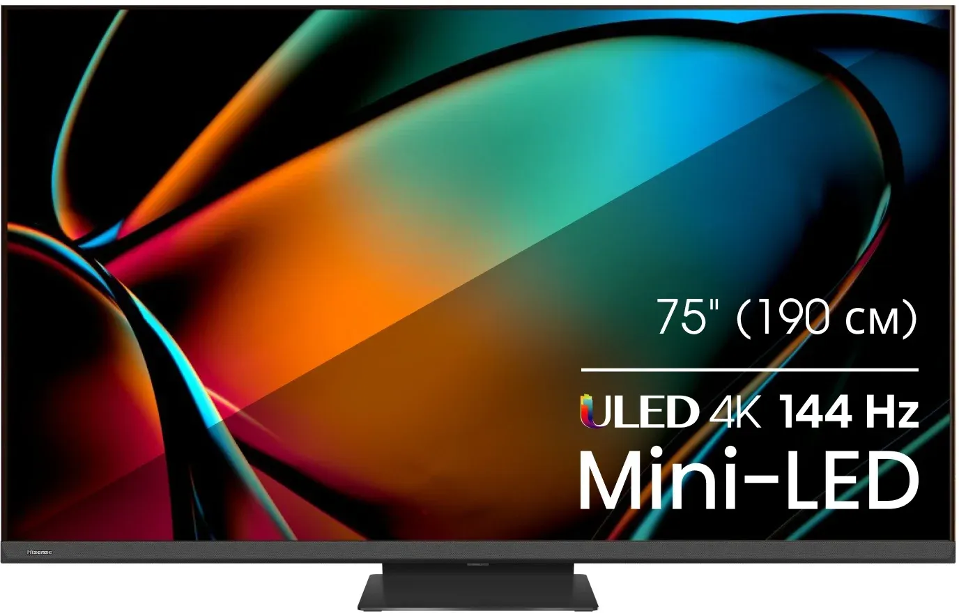 Телевизор LED Hisense 75 75U8KQ темно-серый 4K Ultra HD 120Hz DVB-T DVB-T2 DVB-C DVB-S DVB-S2 USB WiFi Smart TV - фото 8