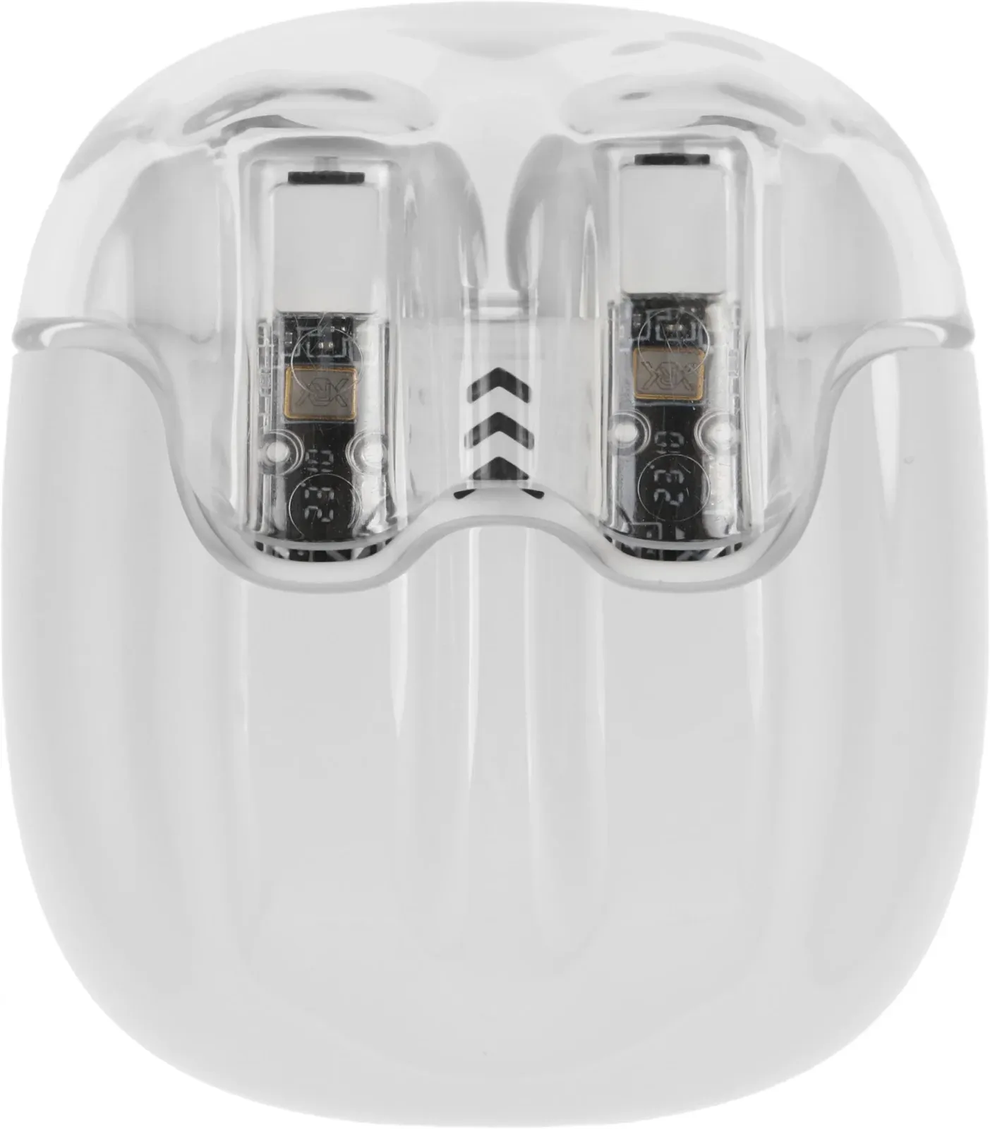 Гарнитура вкладыши Deppa Air Crystal белый беспроводные bluetooth в ушной раковине 44162 - фото 5