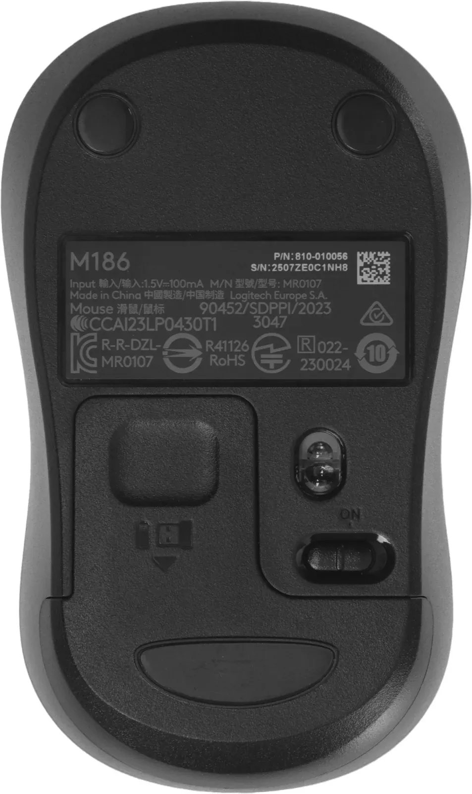 Мыши LOGITECH M186 - фото 2
