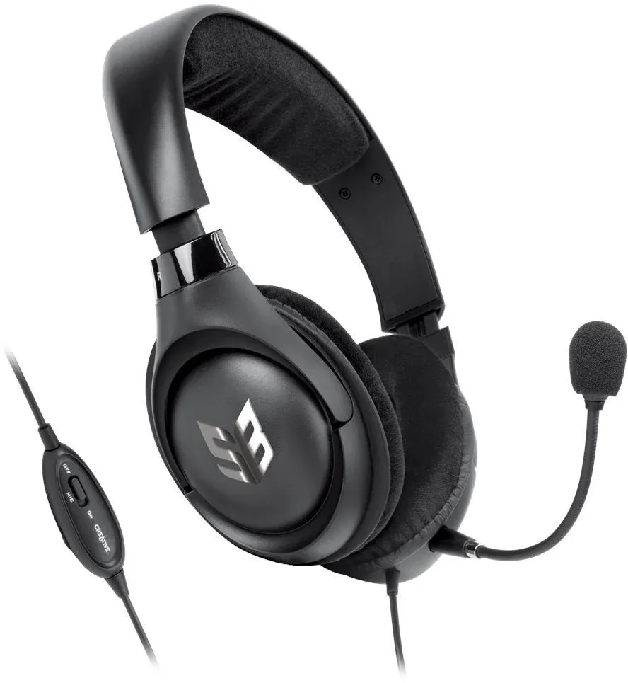 Гарнитура мониторные Creative Blaster SB Blaze V2 2.5м черный проводные оголовье 70GH032000001 - фото 3