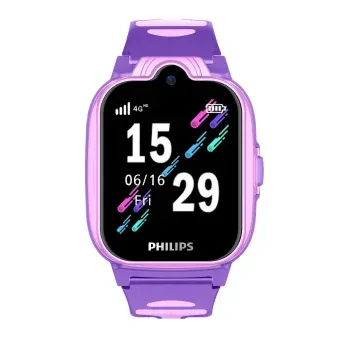 Смарт-часы Philips Kids W6610 1.69 IPS корп.розовый рем.розовый CTW6610PK/00 - фото 8