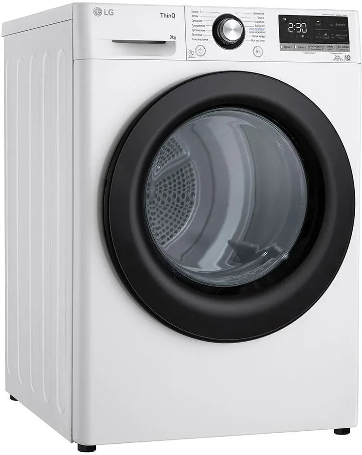 Сушильная машина LG DC90V3V6W.BBWPCOM кл.энер.:A++ макс.загр.:9кг белый - фото 8