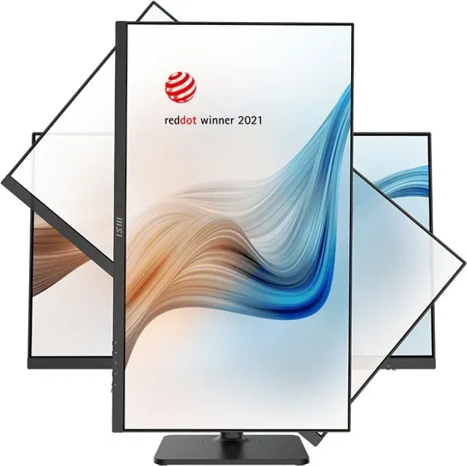 Монитор MSI 27 Modern MD272XP черный IPS LED 1ms 16:9 HDMI M/M матовая HAS Piv 300cd 178гр/178гр 1920x1080 100Hz DP FHD USB 5.85кг - фото 2