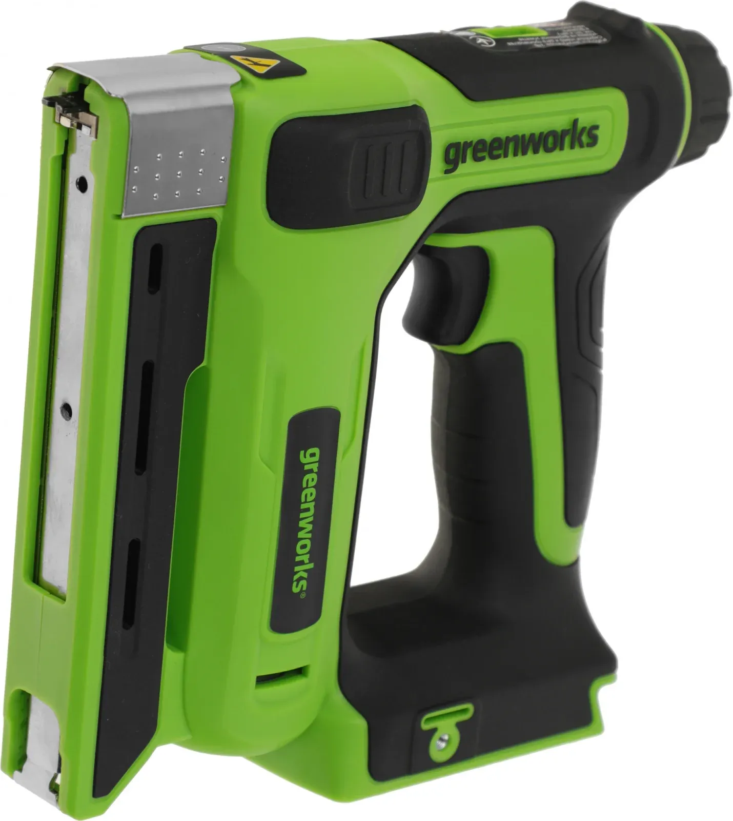 Степлер ручной Greenworks G24CS10 скобы 4/55/90/18GA