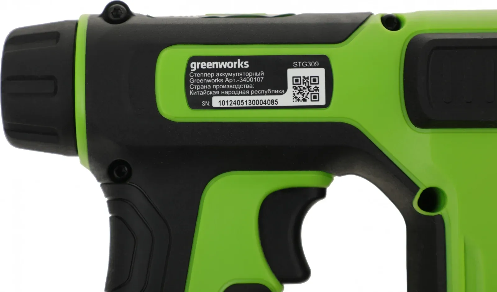 Степлер ручной Greenworks G24CS10 скобы 4/55/90/18GA - фото 4