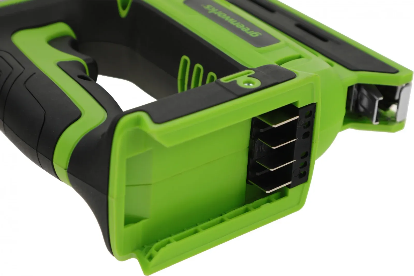 Степлер ручной Greenworks G24CS10 скобы 4/55/90/18GA - фото 6