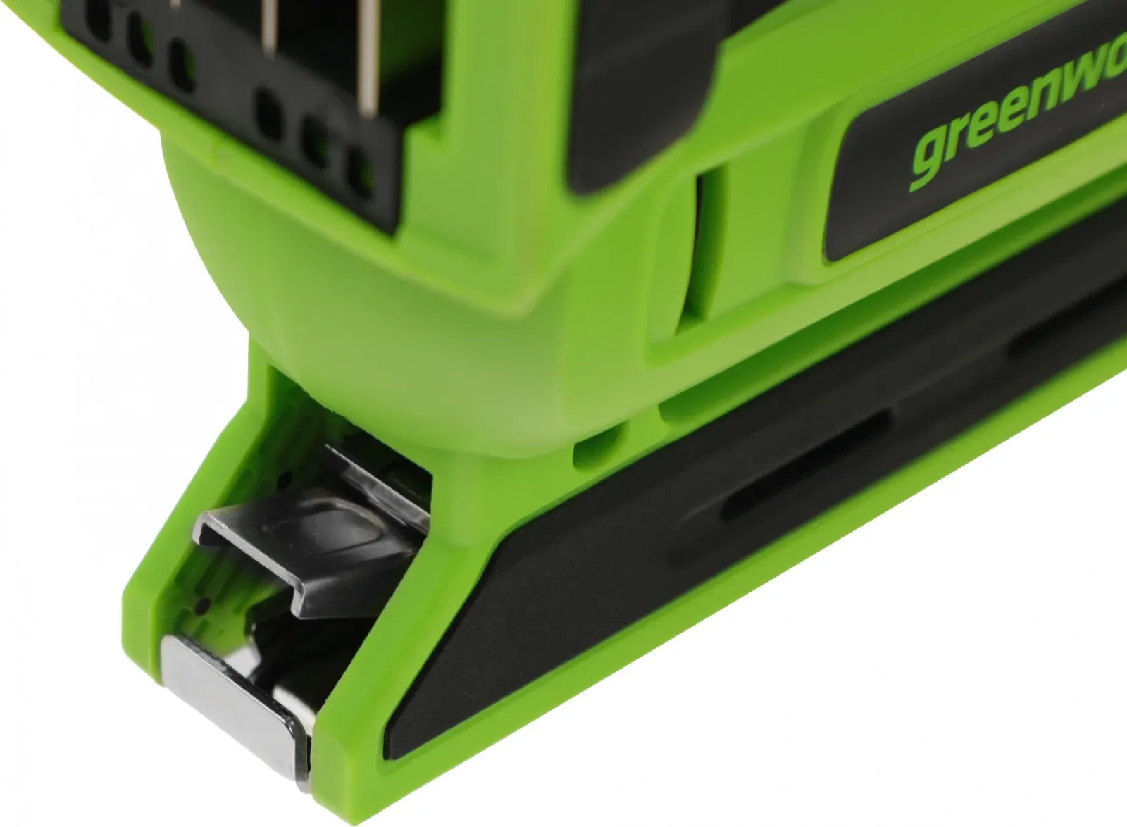 Степлер ручной Greenworks G24CS10 скобы 4/55/90/18GA - фото 8