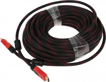 Кабель соединительный аудио-видео Premier 5-813R HDMI m/HDMI m 20м. феррит.кольца черный/красный 5-813R 20.0 - фото 6
