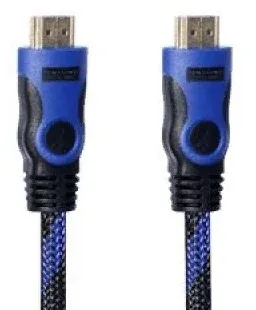 Кабель соединительный аудио-видео Premier 5-813BL HDMI m/HDMI m 1.5м. феррит.кольца черный/синий 5-813BL 1.5 - фото 4