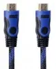 Кабель соединительный аудио-видео Premier 5-813BL HDMI m/HDMI m 1.5м. феррит.кольца черный/синий 5-813BL 1.5 - фото 7