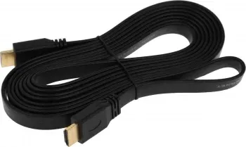 Кабель соединительный аудио-видео Premier 5-815F HDMI m/HDMI m 3м. черный 5-815F 3.0 - фото 5