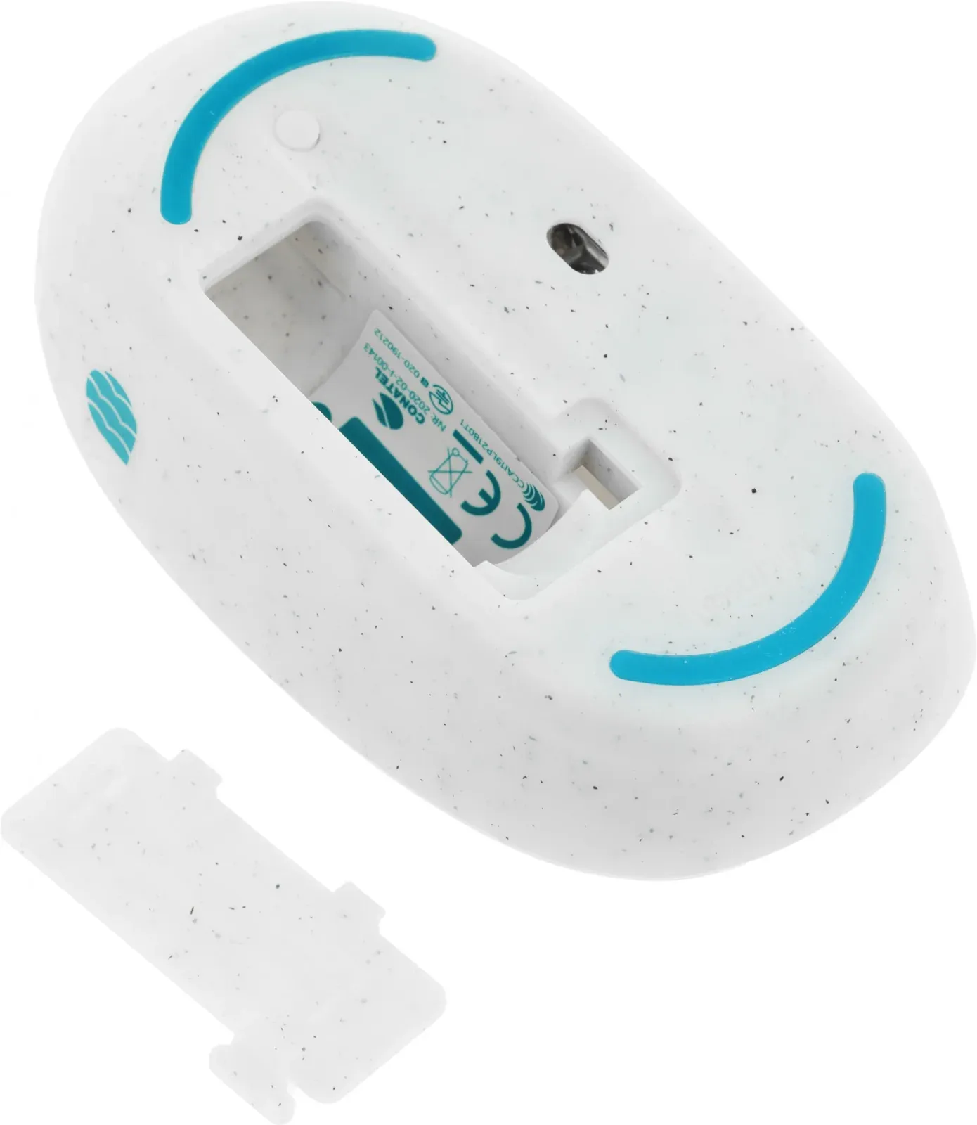 Мышь Microsoft Ocean Plastic Mouse светло-серый оптическая 4000dpi беспров. BT 2but I38-00003 - фото 6