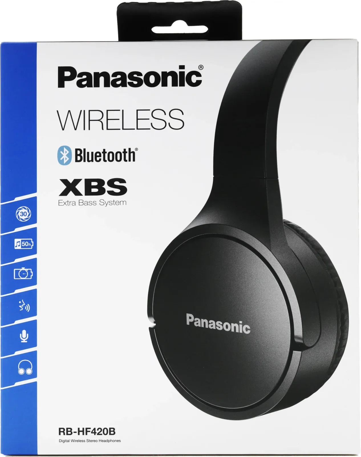Наушники и гарнитуры PANASONIC RB-HF420BGEK черный - фото 2