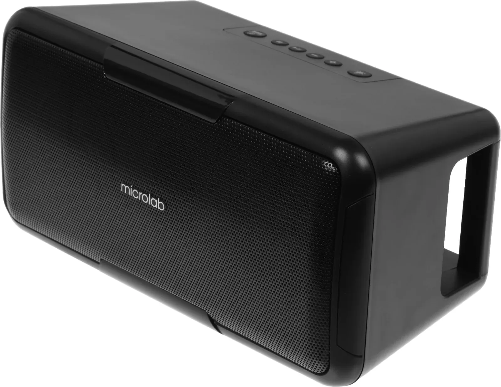 Колонка порт. Microlab BP12 черный/черный 20W 2.0 BT 10м 3600mAh без.бат - фото 2