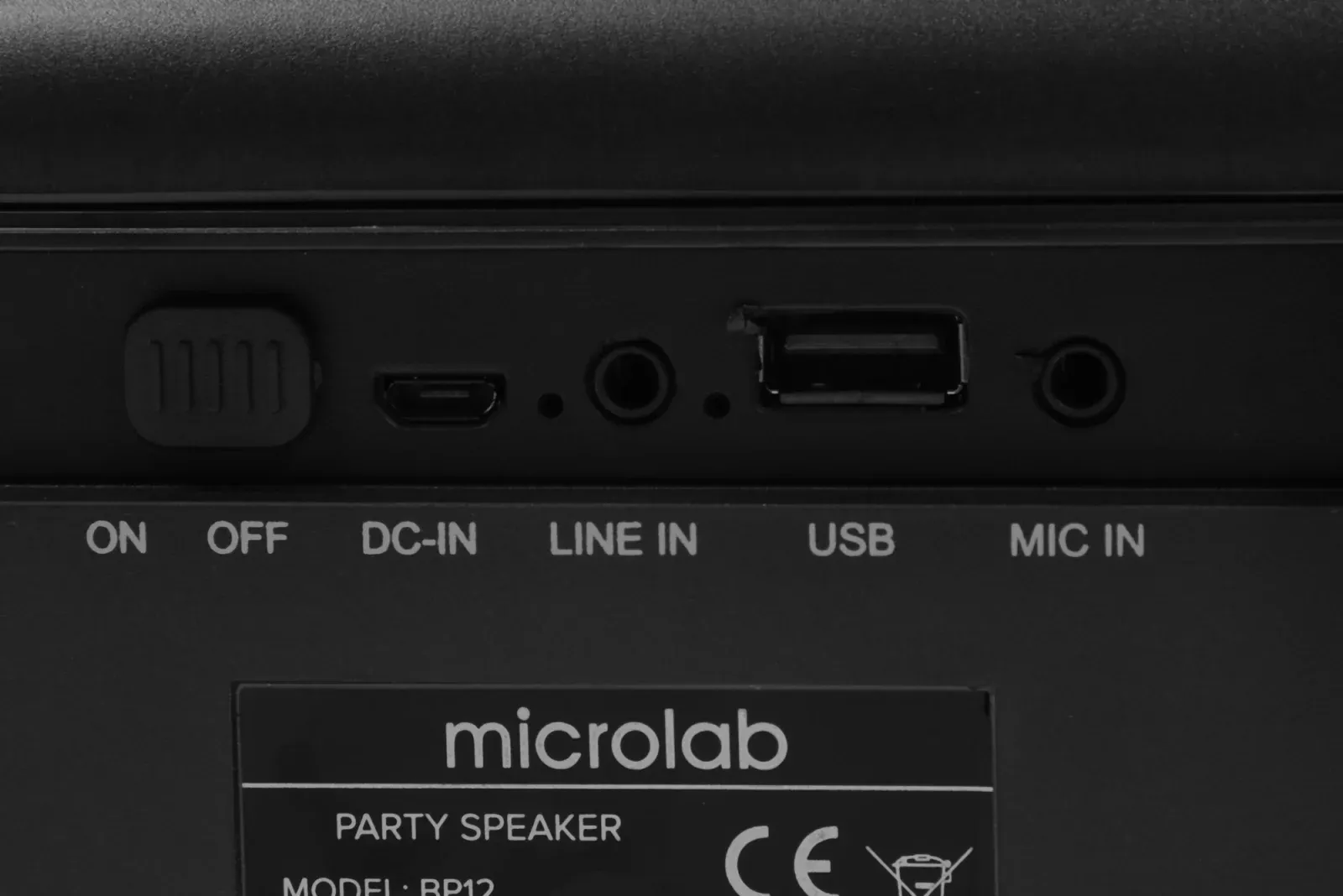 Колонка порт. Microlab BP12 черный/черный 20W 2.0 BT 10м 3600mAh без.бат - фото 8