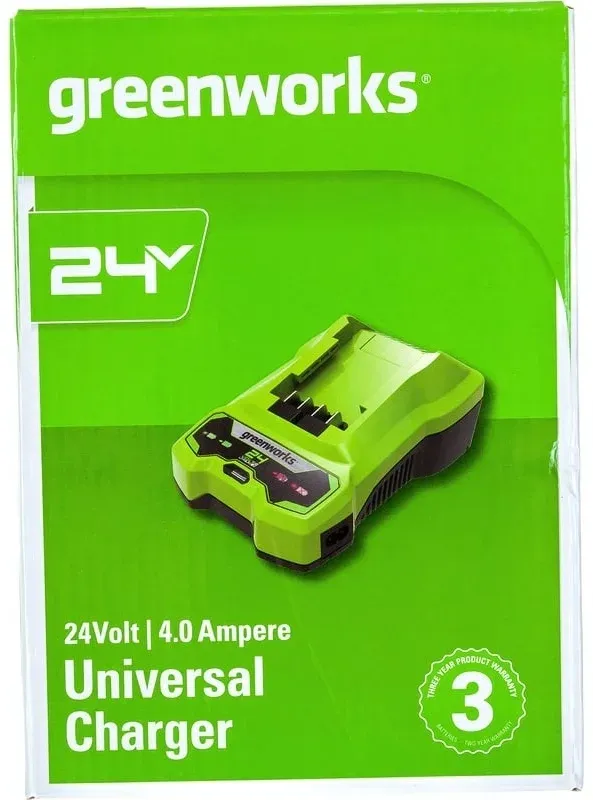 Зарядное устройство Greenworks G24C4 2946407 - фото 6