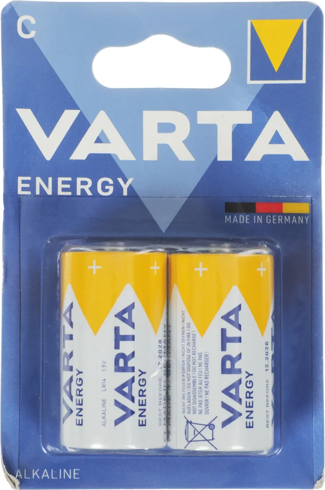 Батарейки Элементы питания VARTA BL2 Alkaline - фото 1