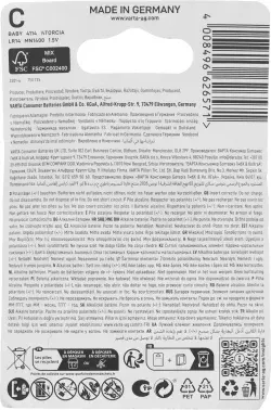 Батарейки Элементы питания VARTA BL2 Alkaline - фото 4