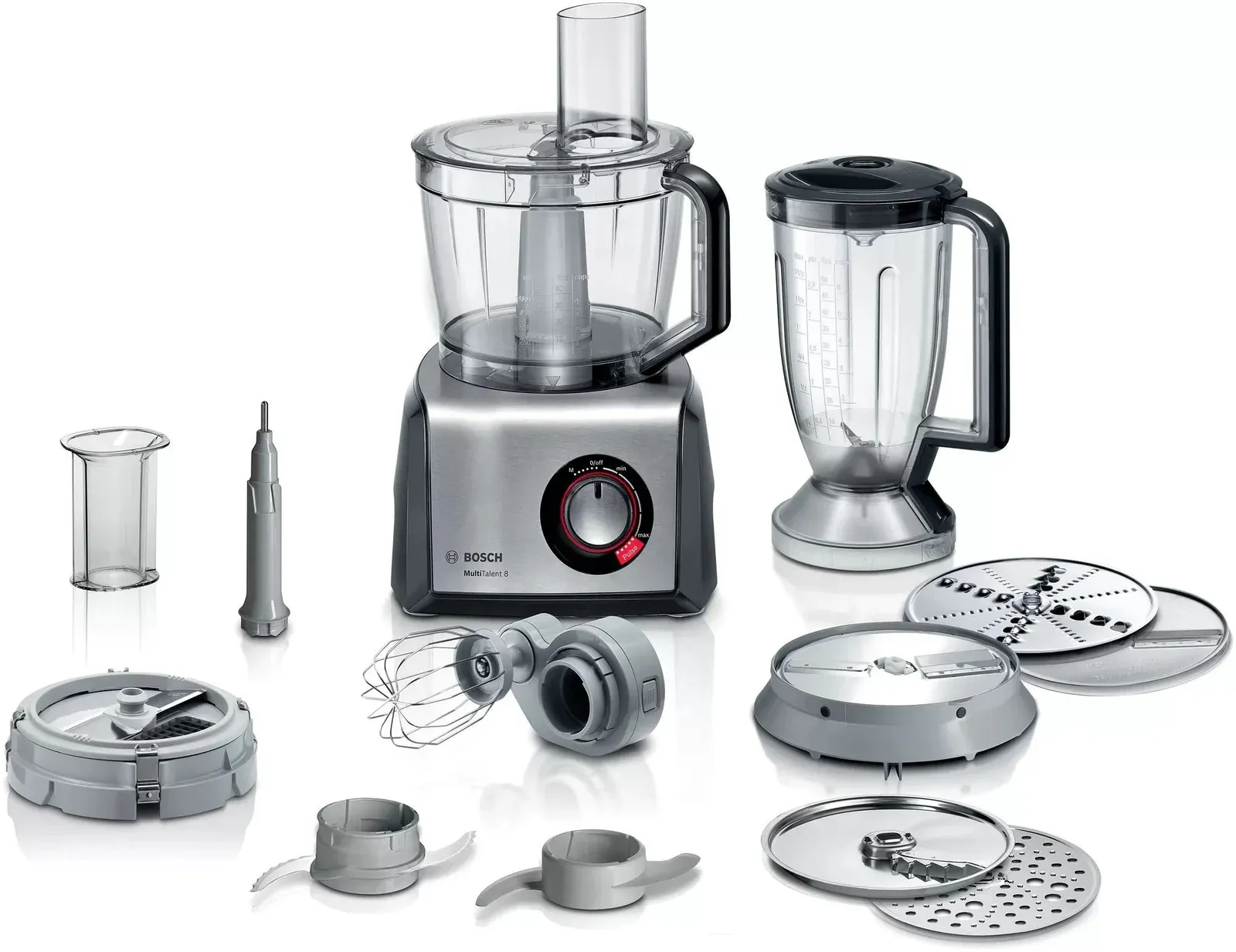 Кухонные комбайны BOSCH MC812M865 серебристый