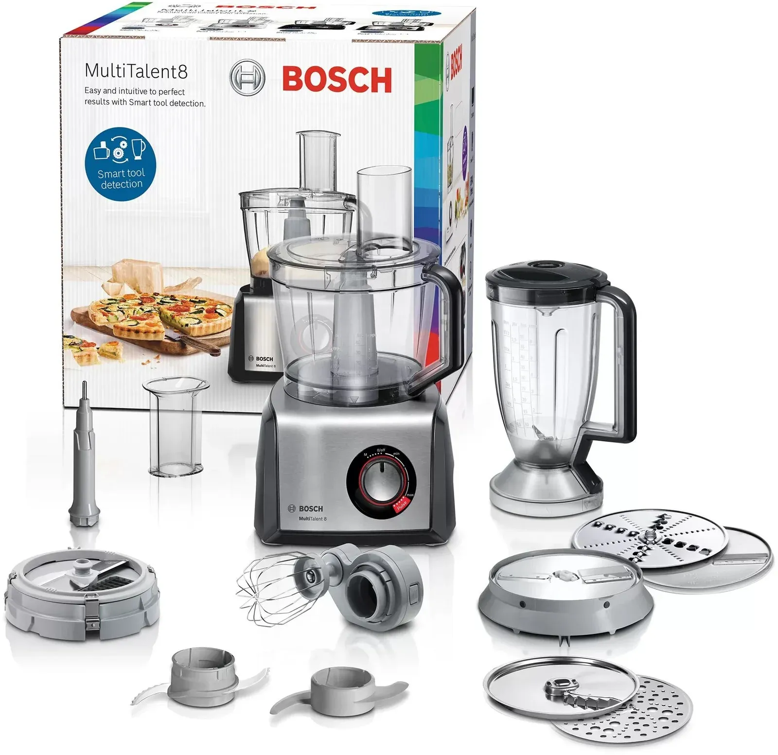 Кухонные комбайны BOSCH MC812M865 серебристый - фото 3