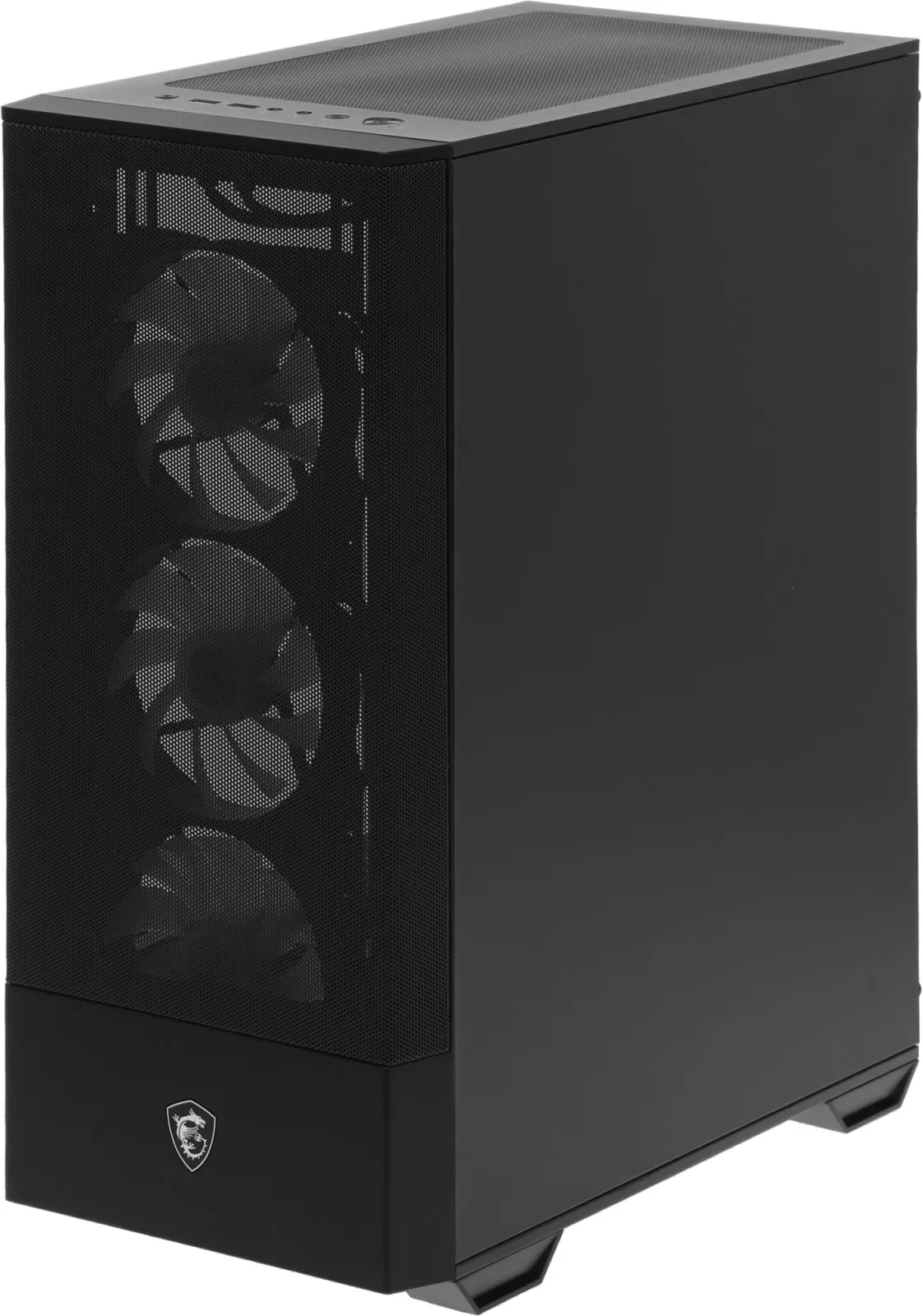 Корпус MSI MAG FORGE 112R черный без БП ATX 2x120mm 4x140mm 2xUSB3.0 audio bott PSU - фото 4