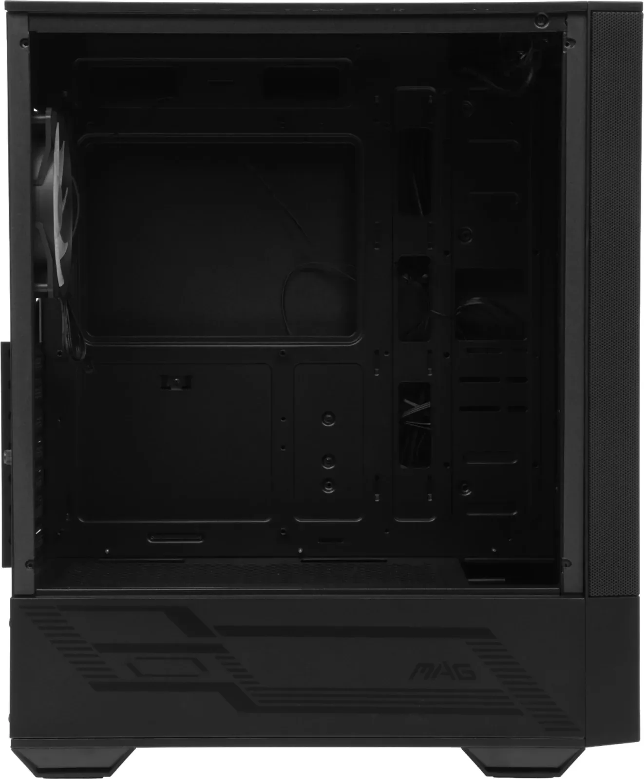Корпус MSI MAG FORGE 112R черный без БП ATX 2x120mm 4x140mm 2xUSB3.0 audio bott PSU - фото 5