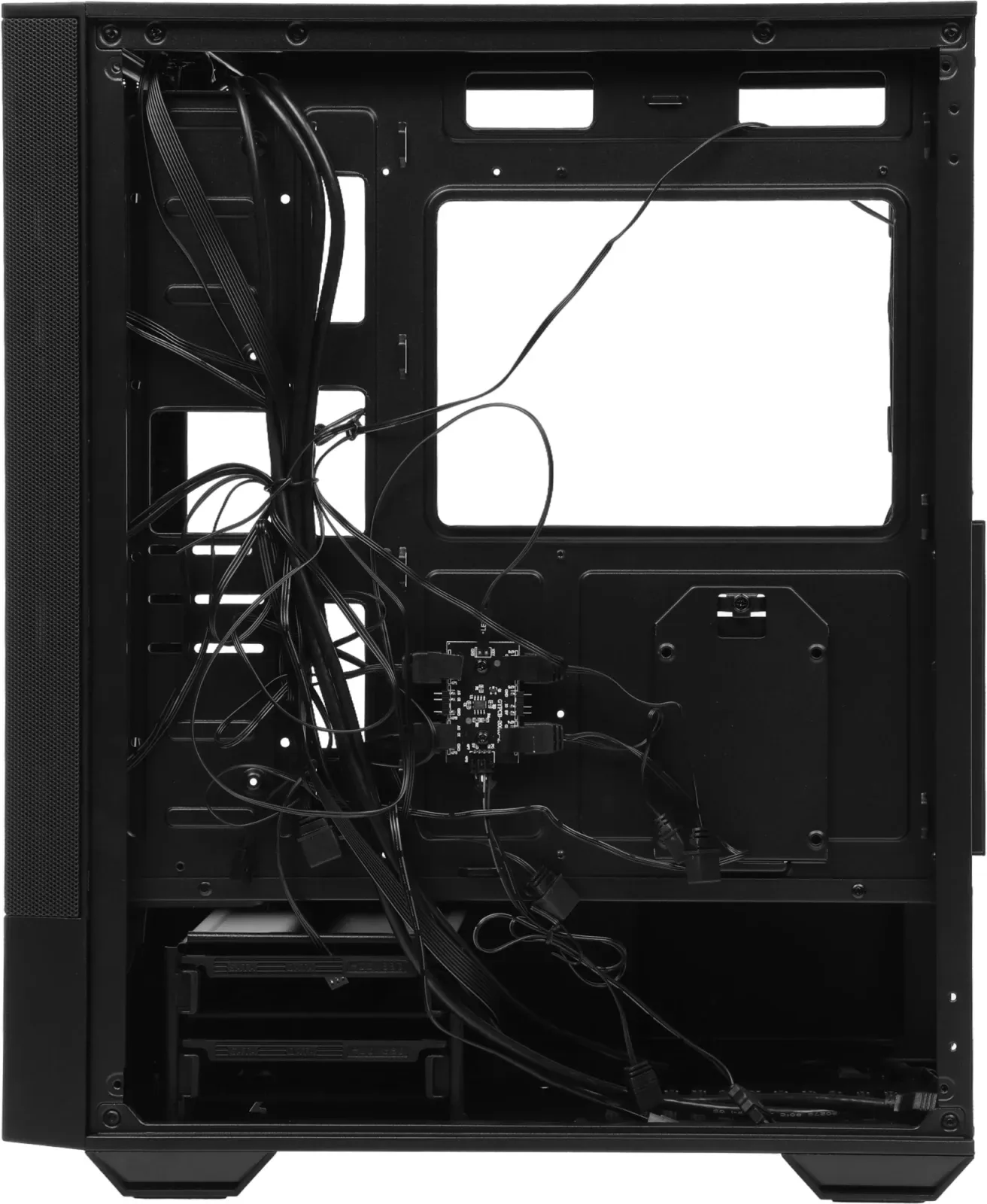 Корпус MSI MAG FORGE 112R черный без БП ATX 2x120mm 4x140mm 2xUSB3.0 audio bott PSU - фото 6