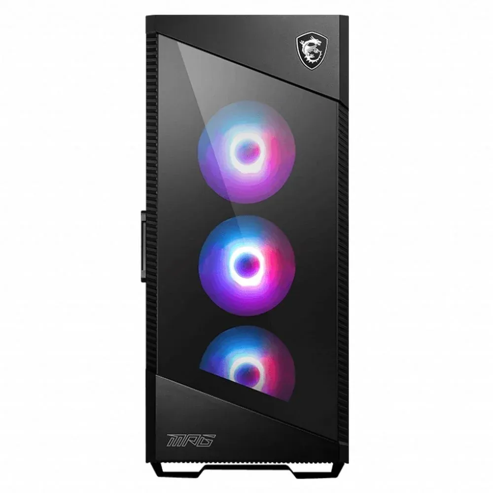 Корпус MSI MPG VELOX 100R черный без БП E-ATX 9x120mm 4x140mm 2xUSB3.1 audio AirDuct bott PSU - фото 3