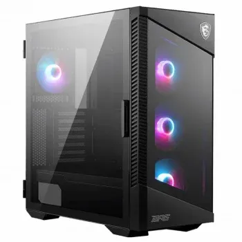 Корпус MSI MPG VELOX 100R черный без БП E-ATX 9x120mm 4x140mm 2xUSB3.1 audio AirDuct bott PSU - фото 6