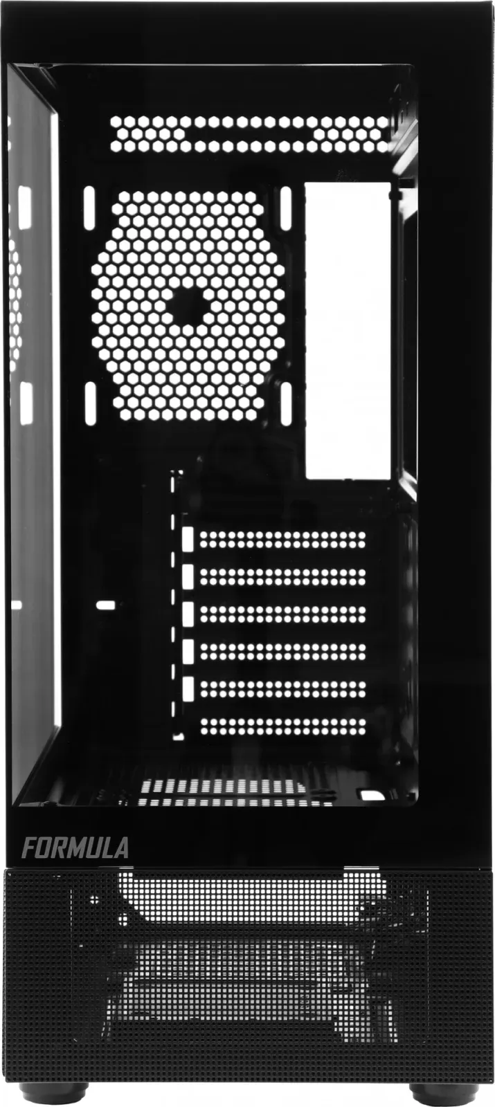 Корпус Formula Crystal Z1 черный без БП ATX 2xUSB2.0 1xUSB3.0 audio bott PSU - фото 4