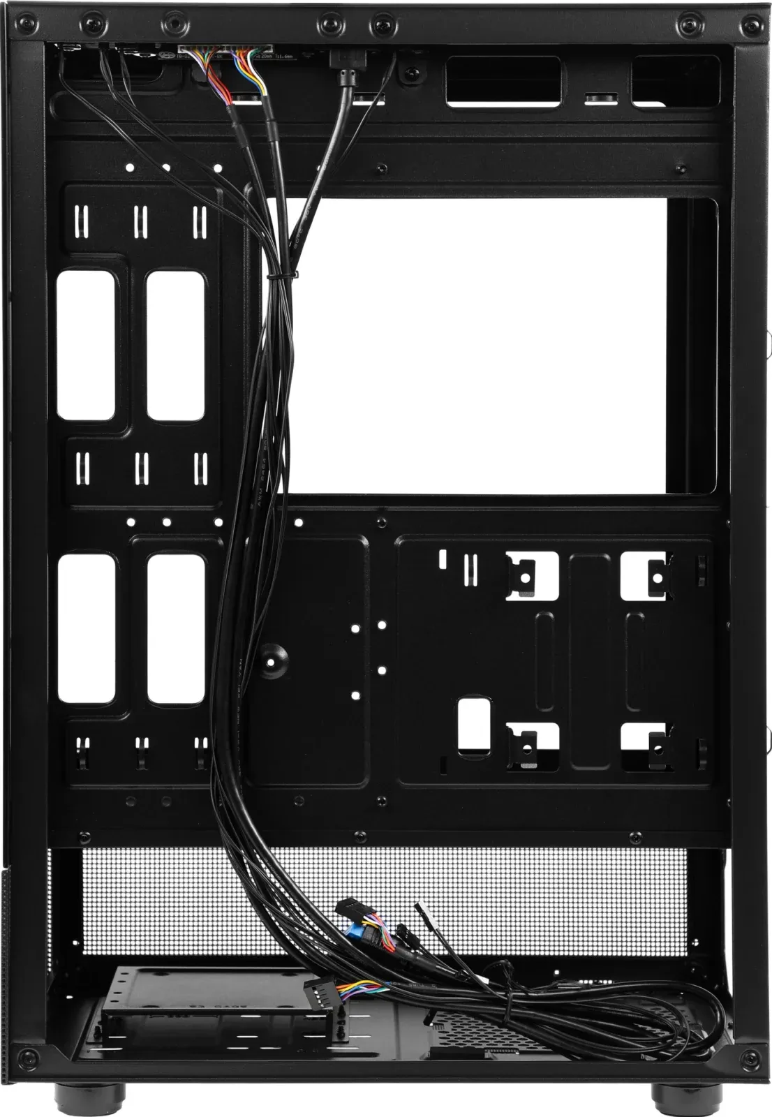 Корпус Formula Crystal Z1 черный без БП ATX 2xUSB2.0 1xUSB3.0 audio bott PSU - фото 7