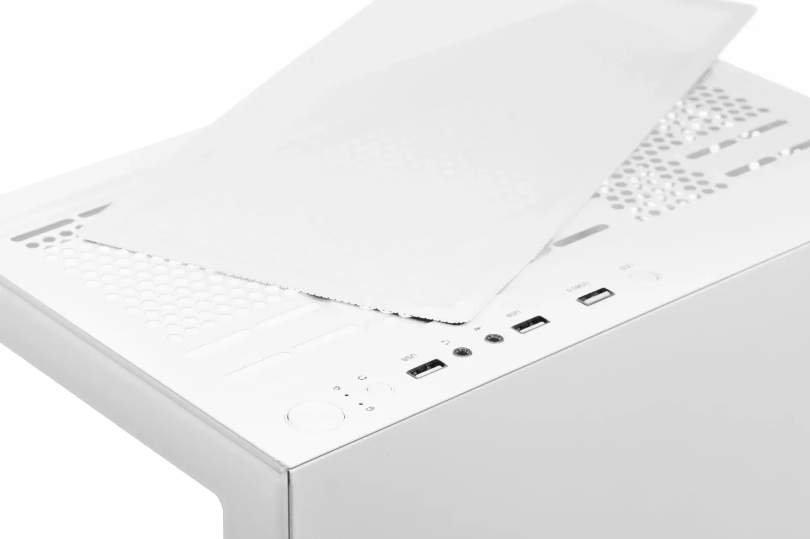 Корпус Formula Crystal Z1 белый без БП ATX 3x120mm 2xUSB2.0 1xUSB3.0 audio bott PSU - фото 2