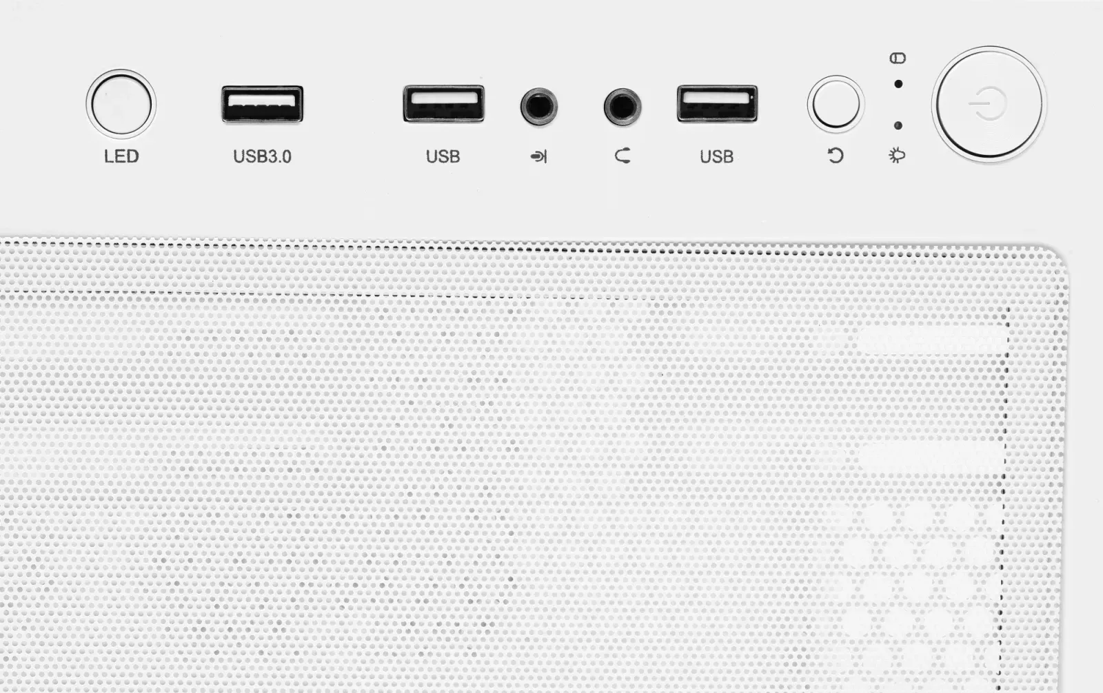 Корпус Formula Crystal Z1 белый без БП ATX 3x120mm 2xUSB2.0 1xUSB3.0 audio bott PSU - фото 8
