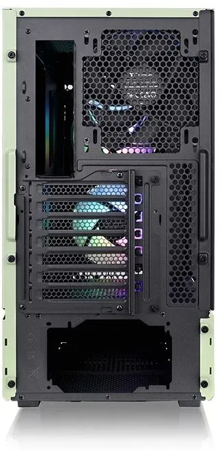 Корпус Thermaltake Ceres 300 TG ARGB Matcha зеленый без БП ATX 7x140mm 5x180mm 2xUSB3.0 audio bott PSU - фото 6
