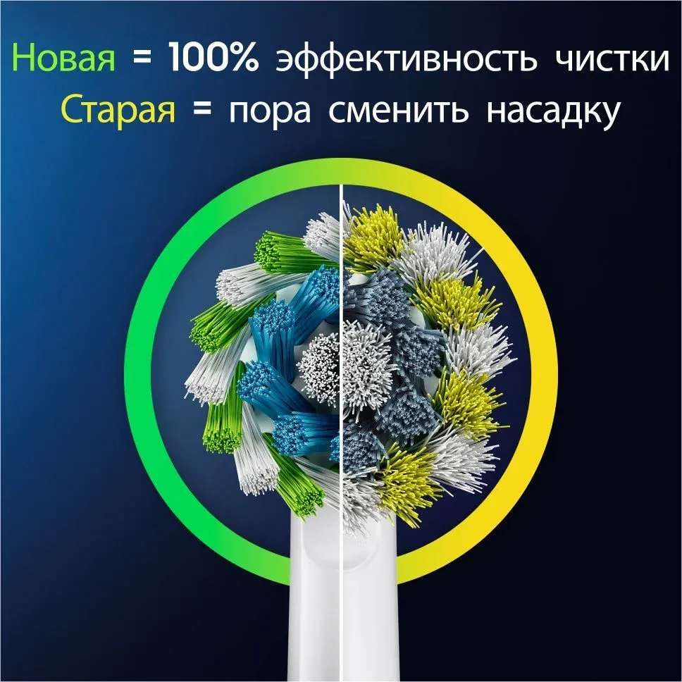 Зубная щетка электрическая Oral-B Cross Action Pro D305.513.3 бирюзовый - фото 7