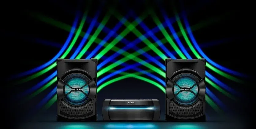 Минисистема Sony Shake-X10 черный 1200Вт CD CDRW DVD DVDRW FM USB BT - фото 4