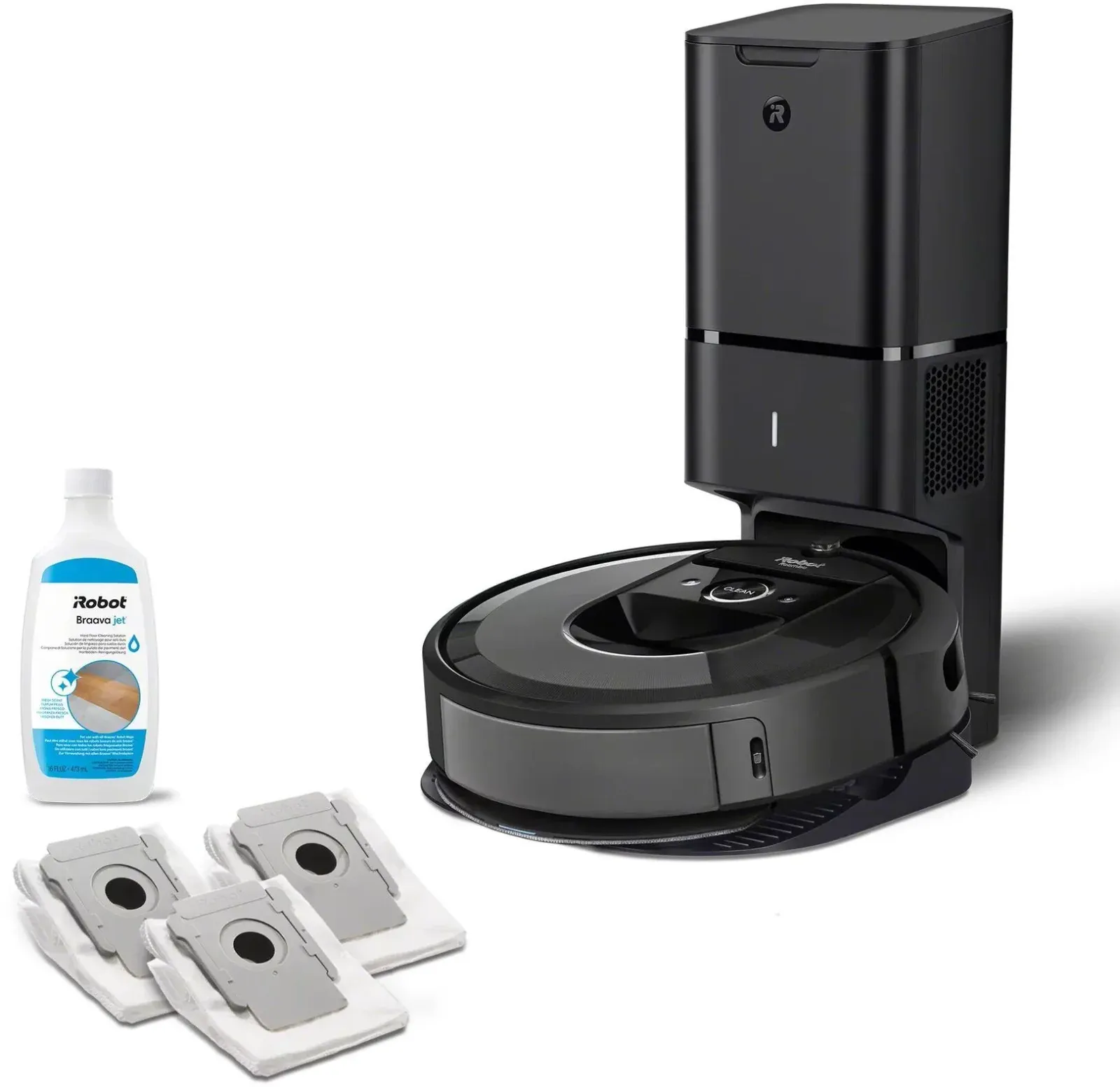Пылесосы роботы IROBOT ROOMBA COMBO I8+ - фото 1