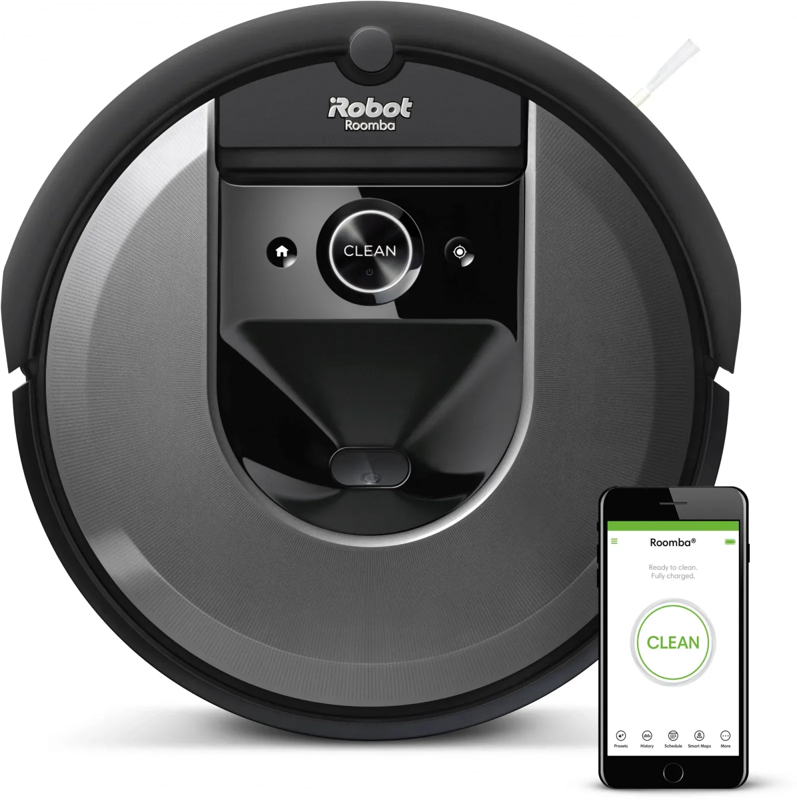 Пылесос-робот Irobot Roomba Combo i8+ 55Вт черный графит/черный в компл.:2мешка - фото 2