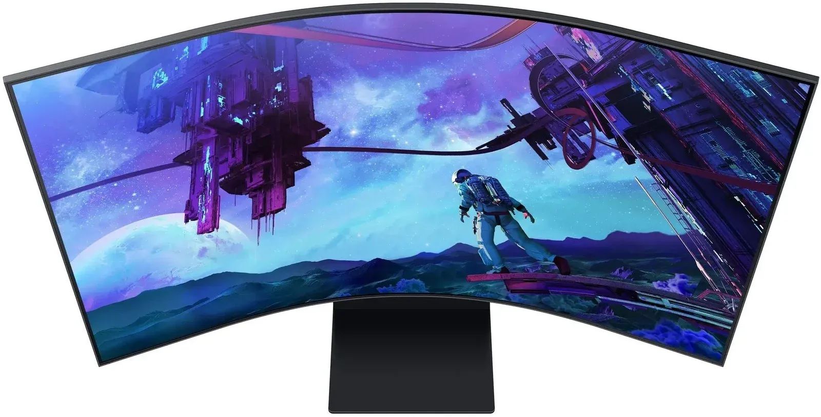 Монитор Samsung 55 Odyssey Ark S55CG97WNI черный VA LED 16:9 HDMI M/M матовая HAS 600cd 178гр/178гр 3840x2160 165Hz FreeSync Premium Pro DP 4K USB 41.5кг - фото 5
