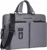 Деловая сумка Piquadro Harper CA4027AP/GR с отделением для ноутбука 15 серая натур.кожа, серый - фото 8