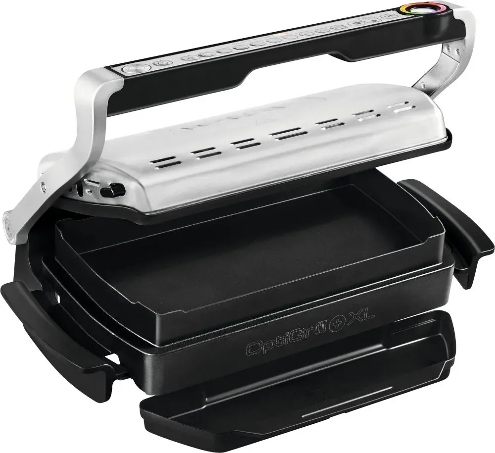 Электрогриль Tefal Optigrill GC724D12 2000Вт серебристый - фото 3
