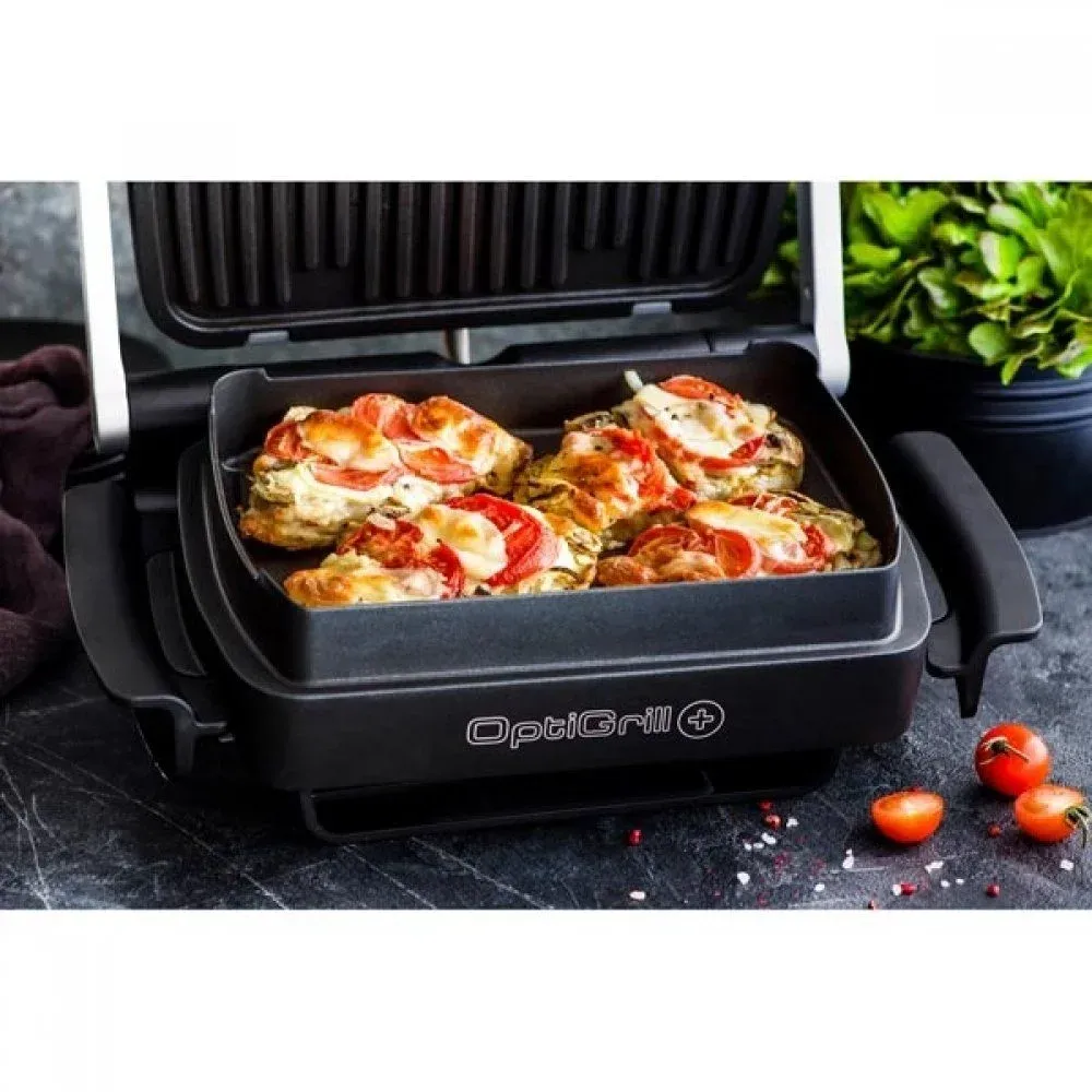 Электрогриль Tefal Optigrill GC724D12 2000Вт серебристый - фото 5