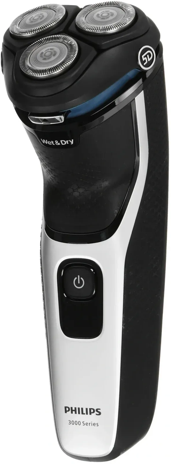 Бритва роторная Philips S3143/00 реж.эл.:3 питан.:аккум. черный/серебристый - фото 5