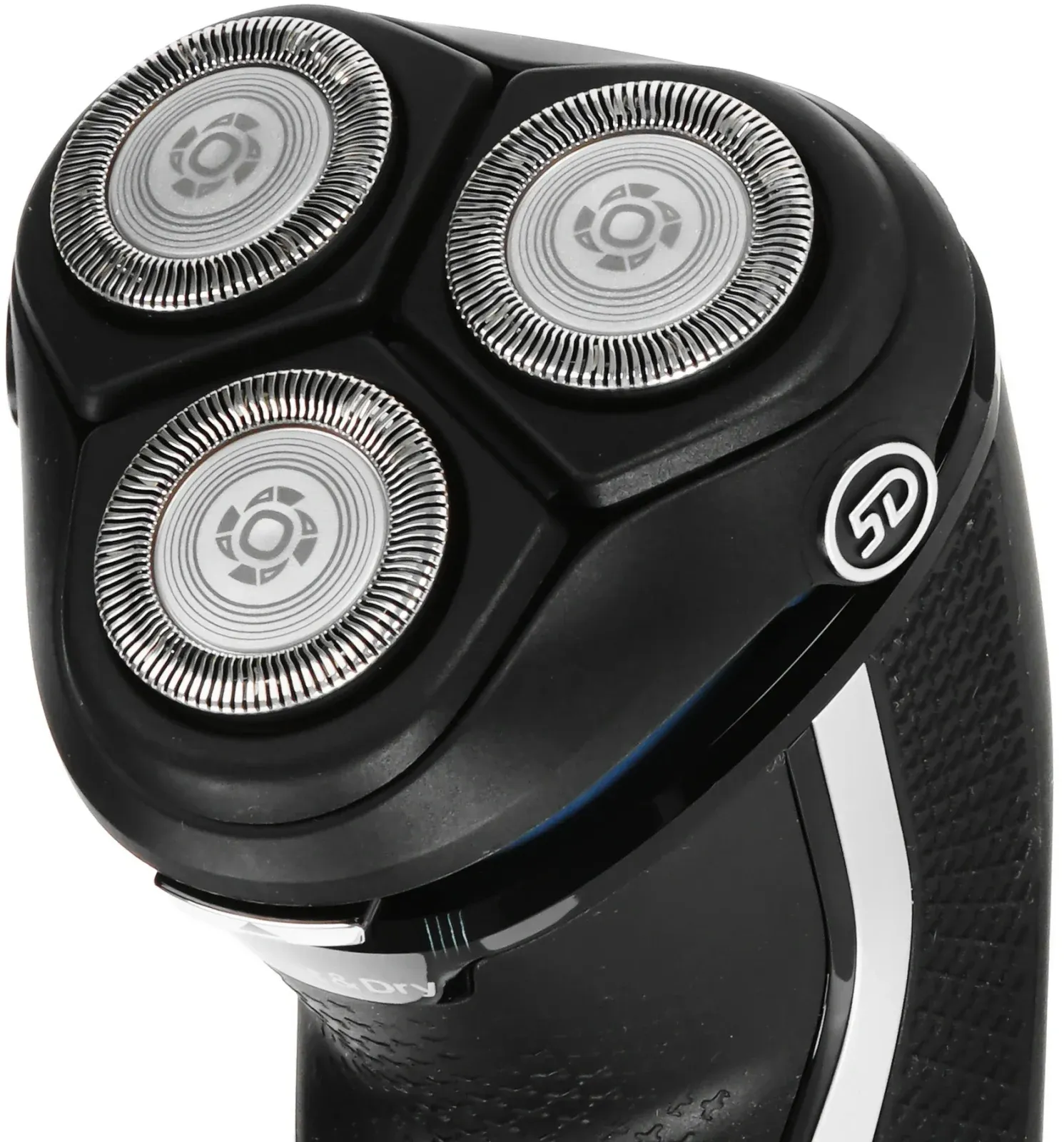 Бритва роторная Philips S3143/00 реж.эл.:3 питан.:аккум. черный/серебристый - фото 6