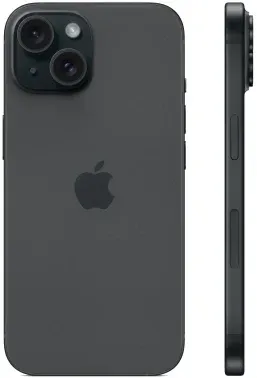 Смартфон Apple A3090 iPhone 15 128Gb 6Gb черный моноблок 3G 4G 1Sim 6.1 1179x2556 iOS 17 48Mpix 802.11 a/b/g/n/ac/ax NFC GPS GSM900/1800 Protect - фото 6