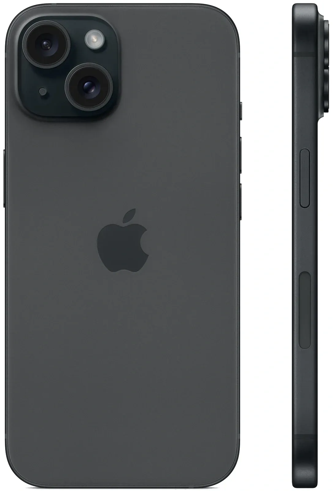 Смартфон Apple A3090 iPhone 15 256Gb черный моноблок 3G 4G 1Sim 6.1 1179x2556 iOS 17 48Mpix 802.11 a/b/g/n/ac/ax NFC GPS GSM900/1800 Protect - фото 2