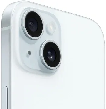 Смартфон Apple A3090 iPhone 15 256Gb голубой моноблок 3G 4G 1Sim 6.1 1179x2556 iOS 17 48Mpix 802.11 a/b/g/n/ac/ax NFC GPS GSM900/1800 Protect - фото 7